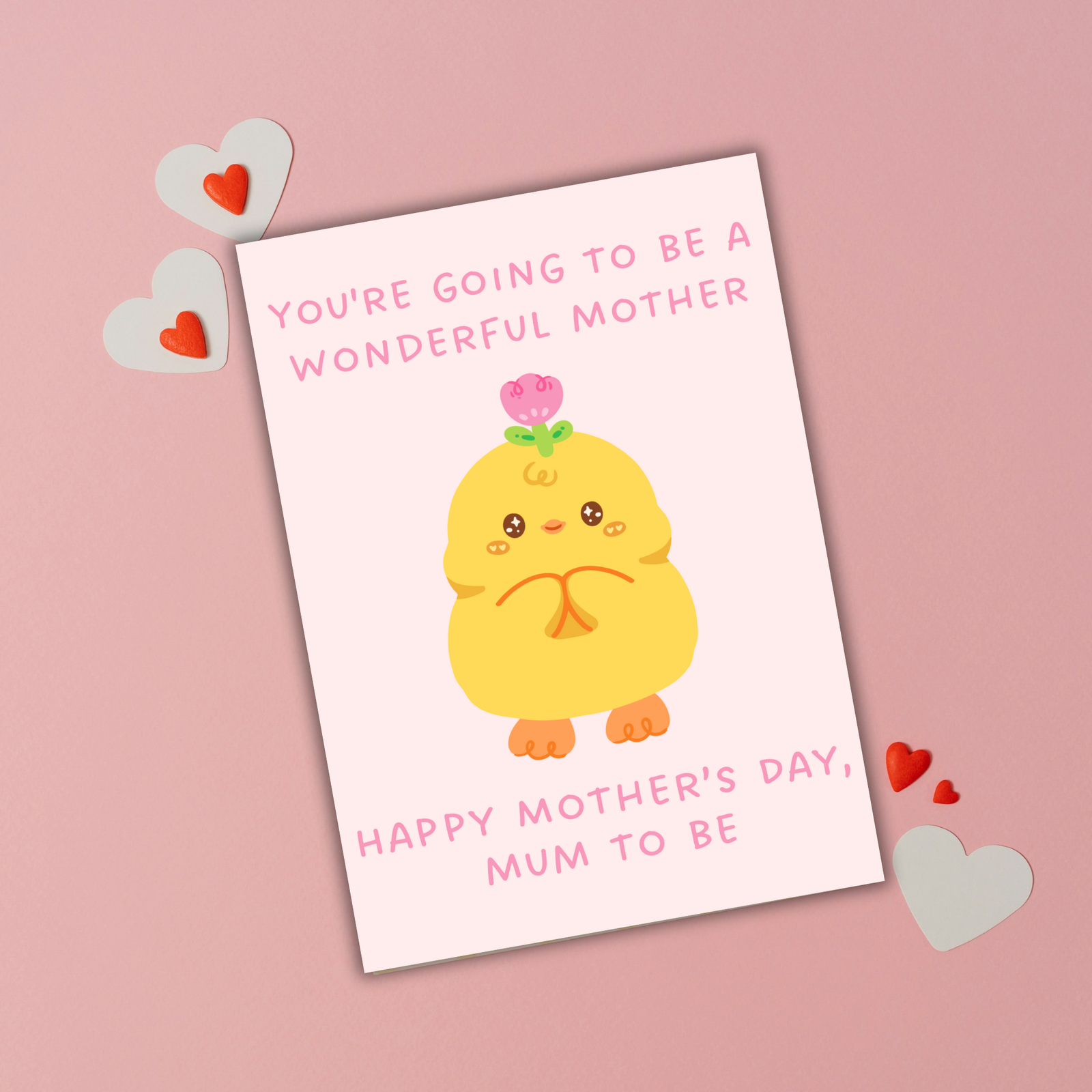 You’re Going to Be a Wonderful Mother – Mum-to-Be Mother’s Day Card - Image 2