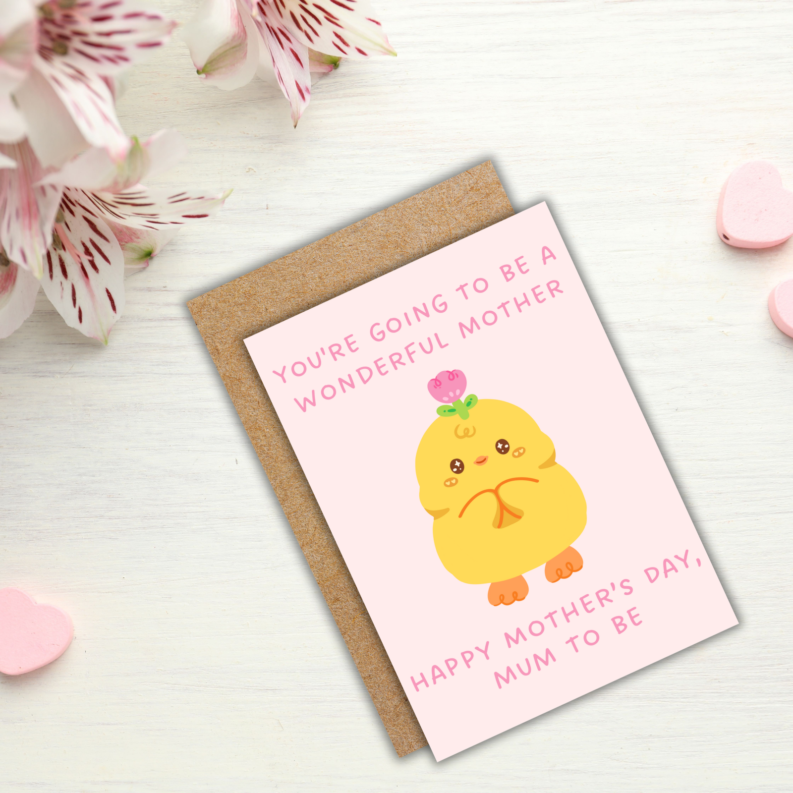 You’re Going to Be a Wonderful Mother – Mum-to-Be Mother’s Day Card - Image 4