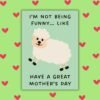 I’m Not Being Funny… Like Have a Great Mother’s Day Card