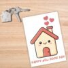 Happy new home Card (1) New Home Card - Cute Kawaii Smiling House