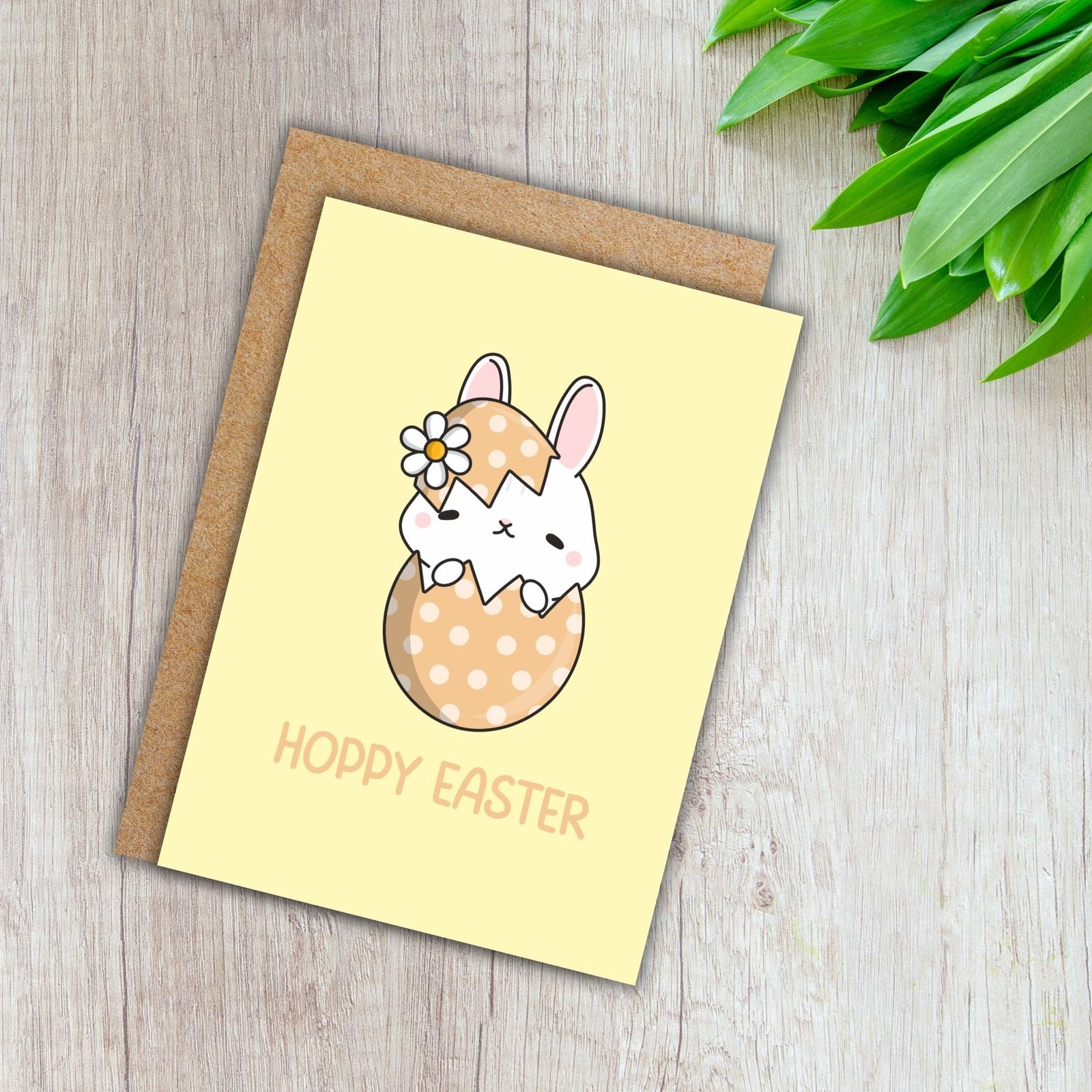 Hoppy Easter – Cute Rabbit Easter Card - Image 4