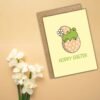 Hoppy Easter – Frog Easter Card