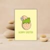 Hoppy Easter – Frog Easter Card