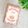 Hoppy Easter Disco Bunny Easter Card