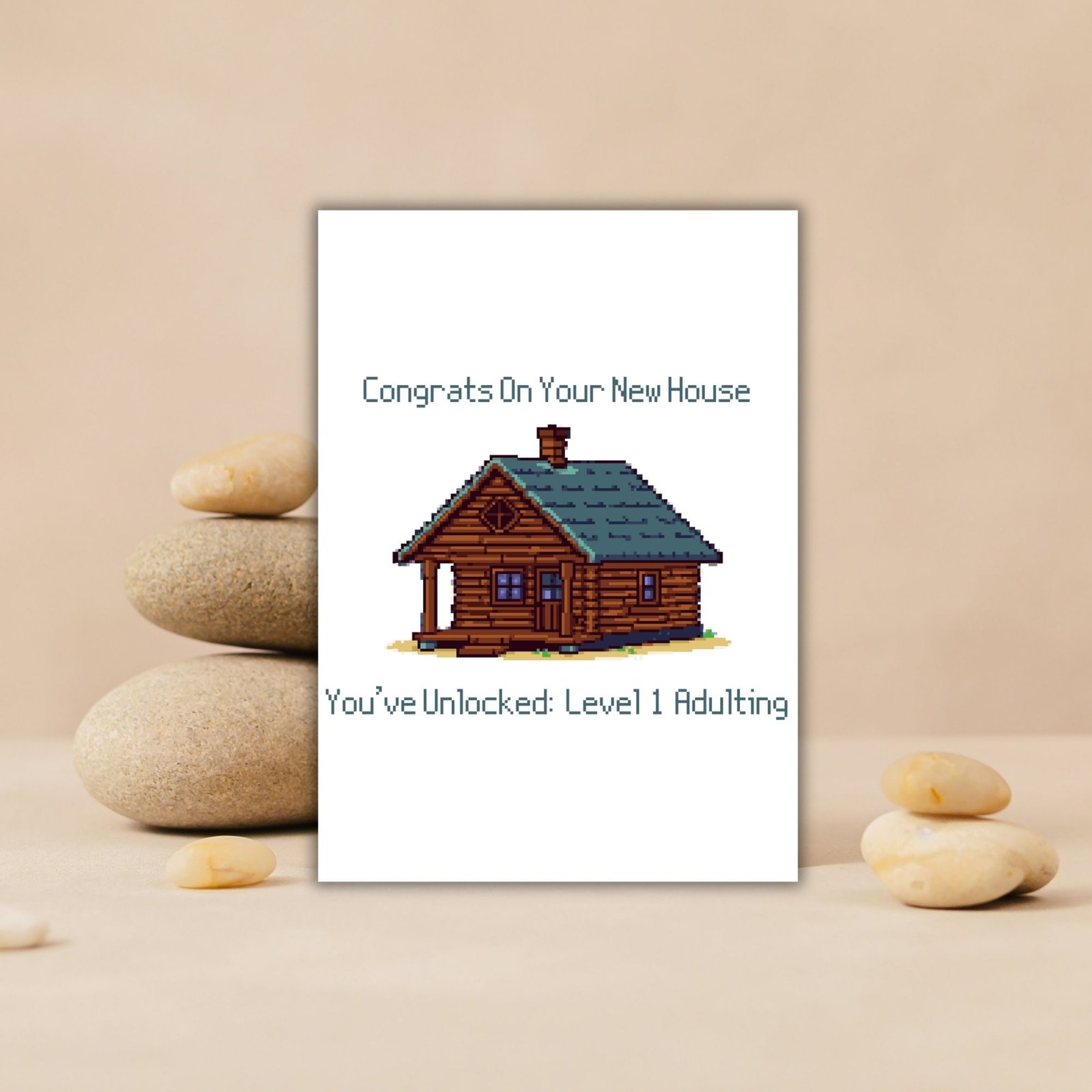 New Home Card - You’ve Unlocked Level 1 Adulting - Image 4