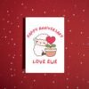 Love ewe Anniversary Card (1) Happy Anniversary Card – Love Ewe