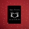 Happy Anniversary Card – Love You to the Bone