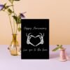 Happy Anniversary Card – Love You to the Bone