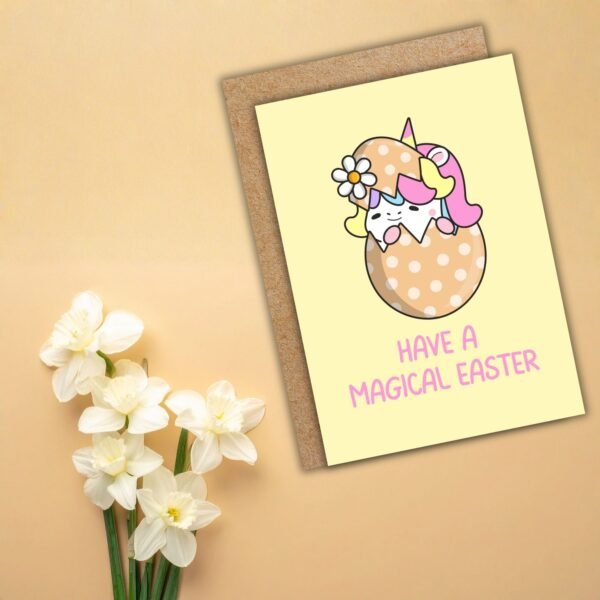 Have A Magical Easter – Unicorn Easter Card