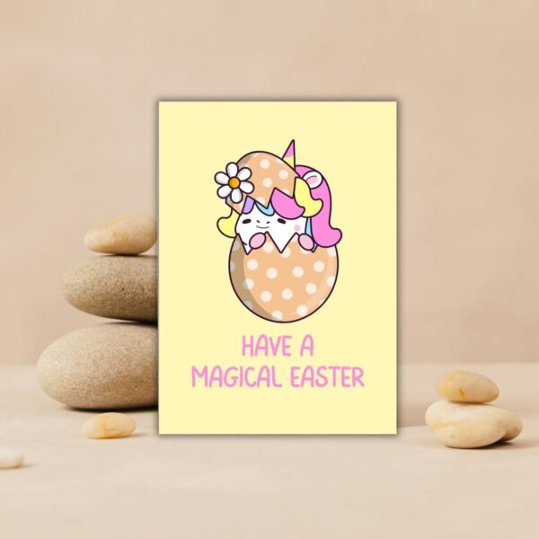 Have A Magical Easter – Unicorn Easter Card