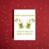Happy Anniversary Card- We’re A Matcha Made in Heaven