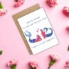 Mermaid men (4) You Mermaid For Each Other – Engagement Card for Two Grooms