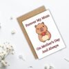 Mother's Day Capybara memorial (7) Forever My Mum – Capybara Mother’s Day Memorial Card