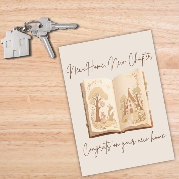 New Home Card - New Home, New Chapter