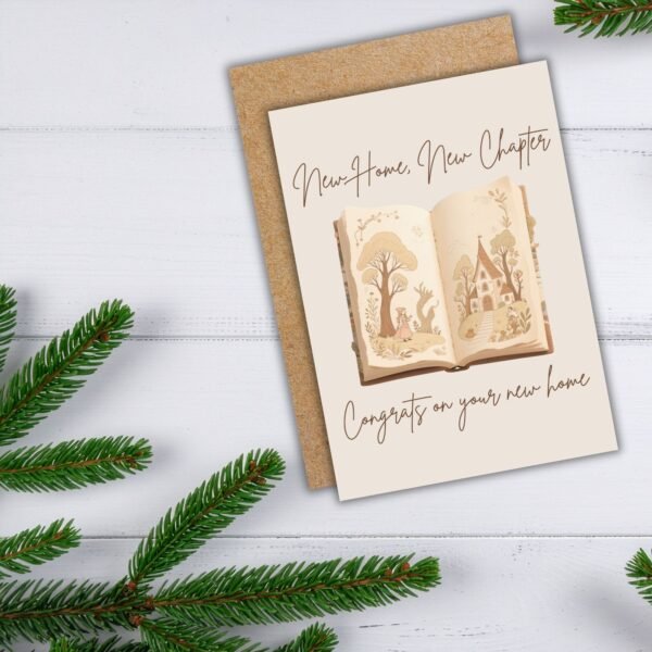 New Home Card - New Home, New Chapter