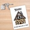 New house Hark Card (1) Hark! A New Dwelling Is Thine – Medieval New Home Card