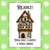New house Rejoice Card Rejoice! Thou Hast Claimed a Noble Abode - Medieval New Home Card