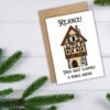 New house Rejoice Card (2) Rejoice! Thou Hast Claimed a Noble Abode - Medieval New Home Card