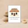 Welsh Language New Home Card – Llongyfarchiadau ar eich Tŷ Newydd