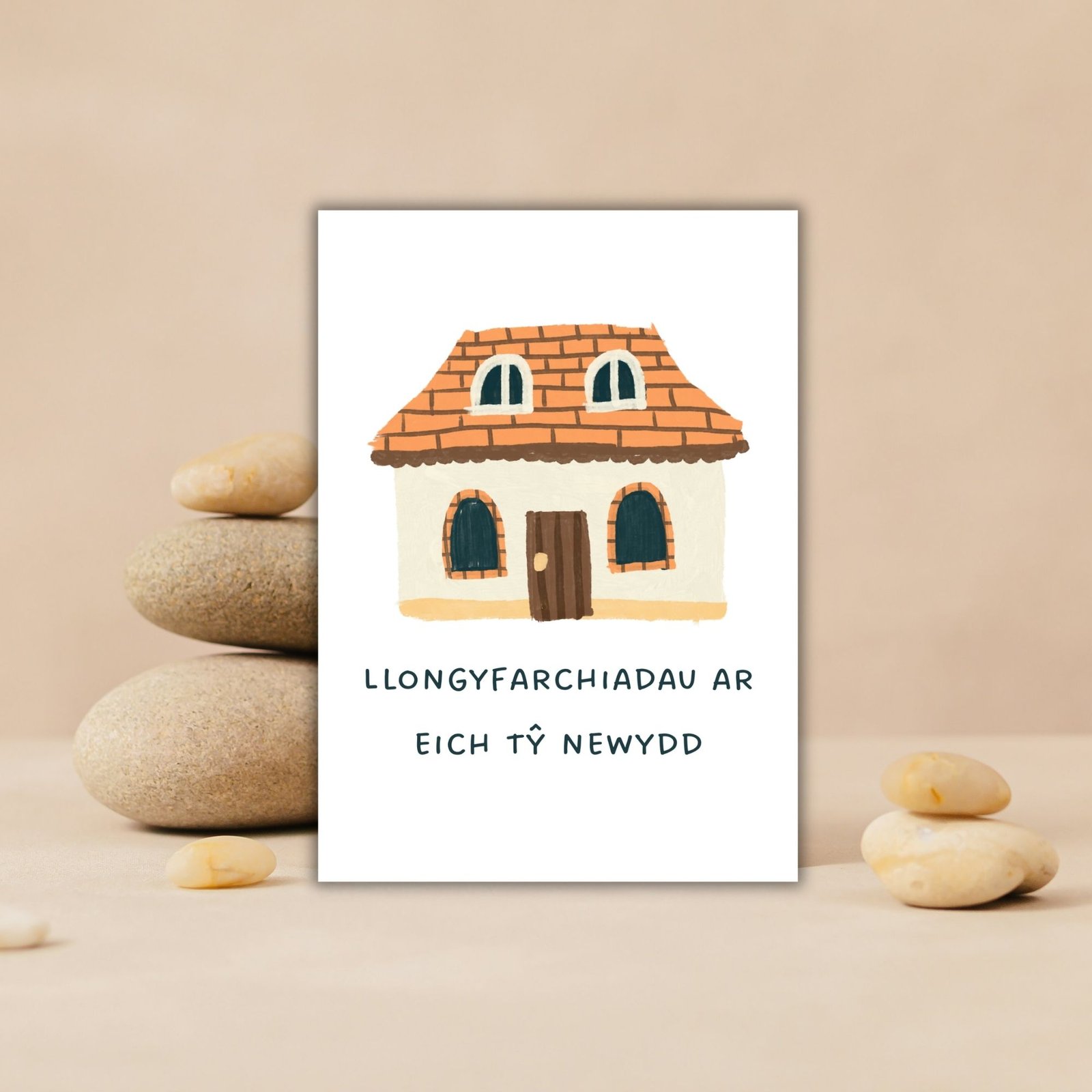 Welsh Language New Home Card – Llongyfarchiadau ar eich Tŷ Newydd - Image 4