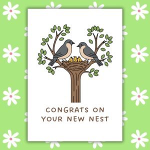 New Home Card - Congrats On New Nest