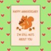 Happy Anniversary Card – I’m Still Nuts About You