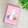 Pasg Hapus Bunny Easter (2) Pasg Hapus β Welsh Language Easter Bunny Card