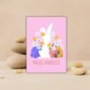 Pasg Hapus Bunny Easter (3) Pasg Hapus β Welsh Language Easter Bunny Card