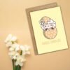 Pasg Hapus Easter Egg (1) Pasg Hapus – Welsh Language Easter Card