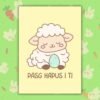 Pasg Hapus I Ti Easter Egg Pasg Hapus i Ti – Welsh Easter Card