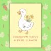 Pasg Hapus Spring Easter Gwanwyn Hapus a Pasg Llawen β Welsh Language Easter Card