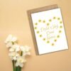 SDD Daffodil Heart (1) Dydd Gŵyl Dewi Hapus – Daffodil St David’s Day Welsh Card
