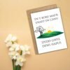 SDD soul sings (1) Yn y Bore Mae’r Enaid Yn Canu Dydd Gŵyl Dewi Hapus – St David’s Day Welsh Card