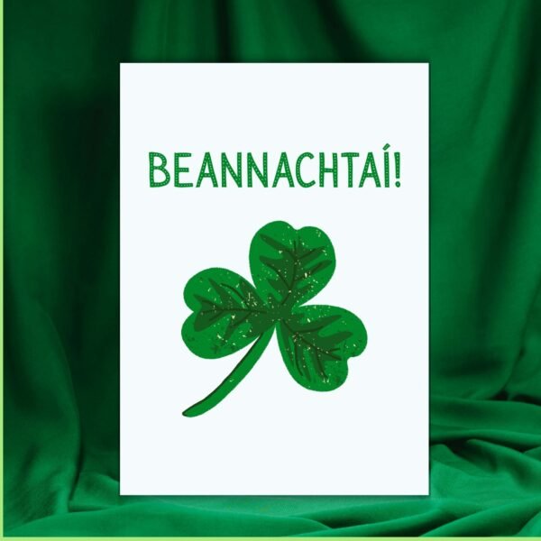 Beannachtaí! – Irish Language St Patrick’s Day Card