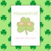 SPD Beannachtai Good Vibes Beannachtaí! aka Good Vibes Only – Funny Irish Language St Patrick’s Day Card