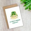 Lá Fhéile Pádraig sona duit – Irish Language St Patrick’s Day Card | Cat in Irish Hat