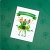 SPD Girls (2) Happy St Patrick’s Day Card - Girls Squad