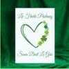 SPD Heart Love (1) Irish Language St Patrick’s Day Card – Lá Fhéile Pádraig sona duit le grá