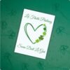 SPD Heart Love (2) Irish Language St Patrick’s Day Card – Lá Fhéile Pádraig sona duit le grá