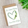 SPD Heart Love (3) Irish Language St Patrick’s Day Card – Lá Fhéile Pádraig sona duit le grá