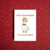 Happy Anniversary Card – To a Silly Goose