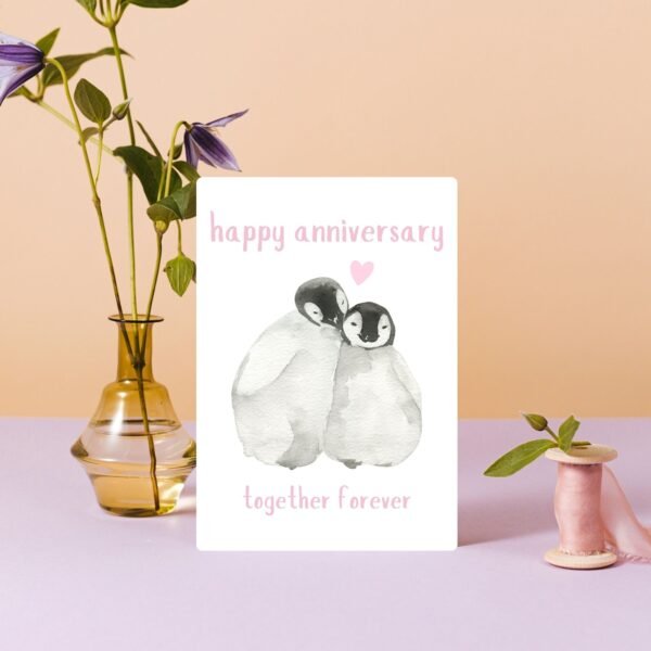 Happy Anniversary Card- Together Forever