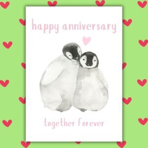 Happy Anniversary Card- Together Forever
