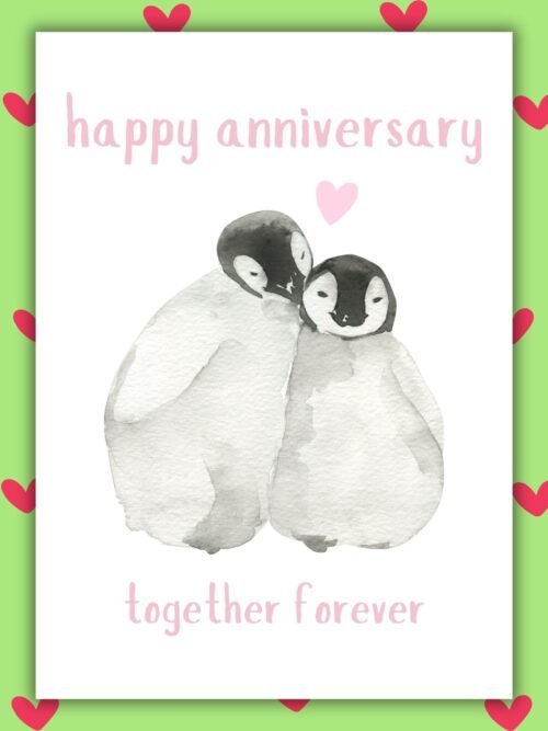 Together forever Anniversary Card Happy Anniversary Card- Together Forever
