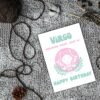 Virgo Birthday Card – Zodiac Birthday Card