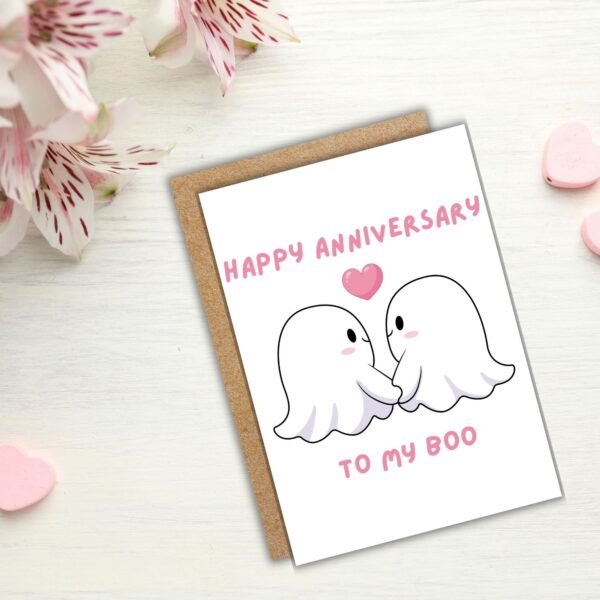 Happy Anniversary To My Boo Card