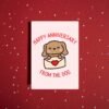 from the dog Anniversary Card (1) Happy Anniversary Card β From the Dog