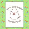 Non-Binary Parents Day Card From The Cat
