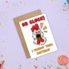 Funny Belated Birthday Card - Oh Cluck Chicken Card