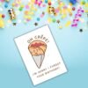 Funny Belated Birthday Card – Oh Crepe I Forgot Your Birthday
